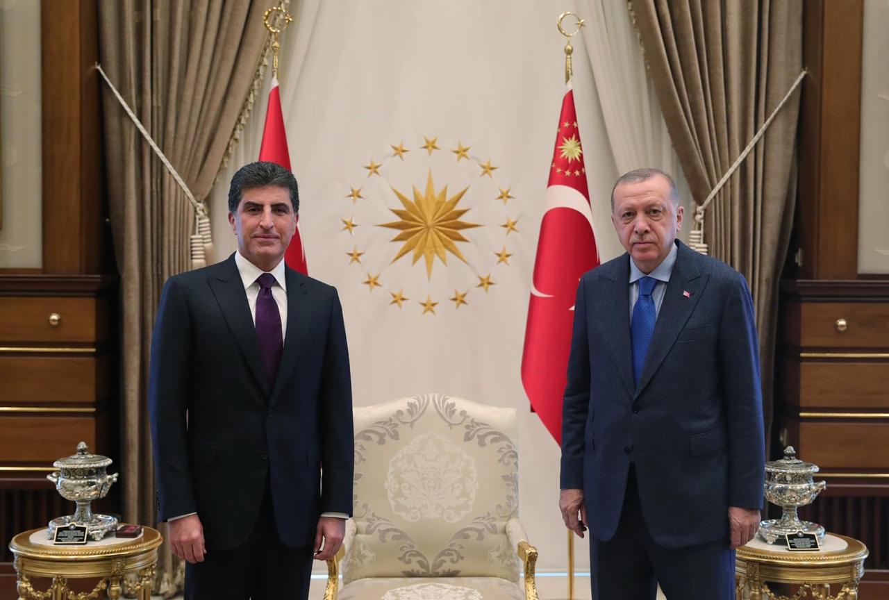 مضمون محادثات نيجيرفان بارزاني واردوغان